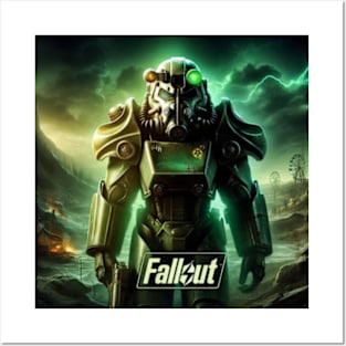 Fallout in Green Posters and Art